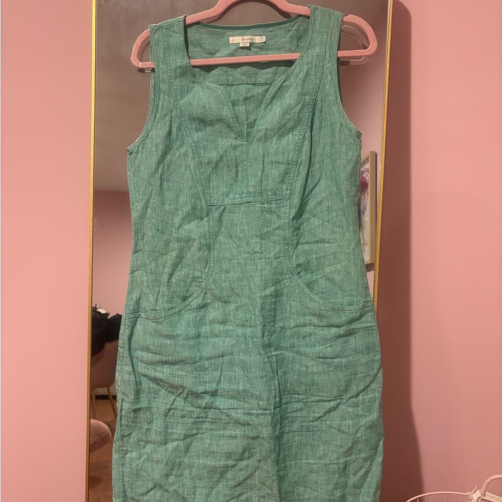 Boden Teal Midi Dress